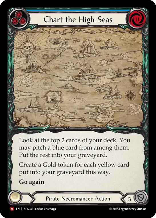 Chart the High Seas — Rainbow Foil