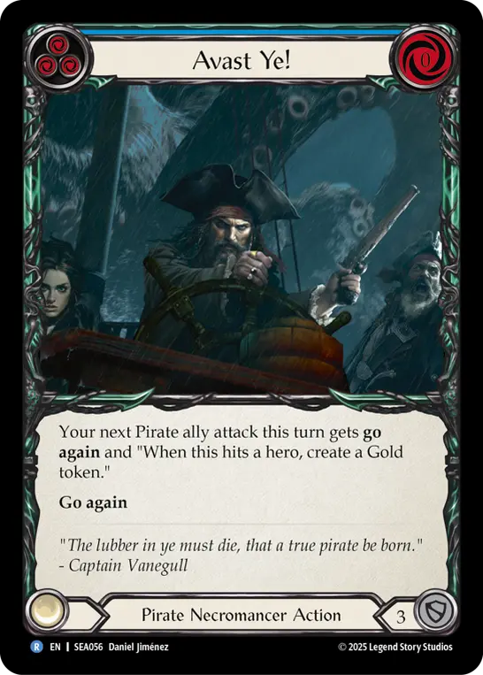 Avast Ye! — Rainbow Foil