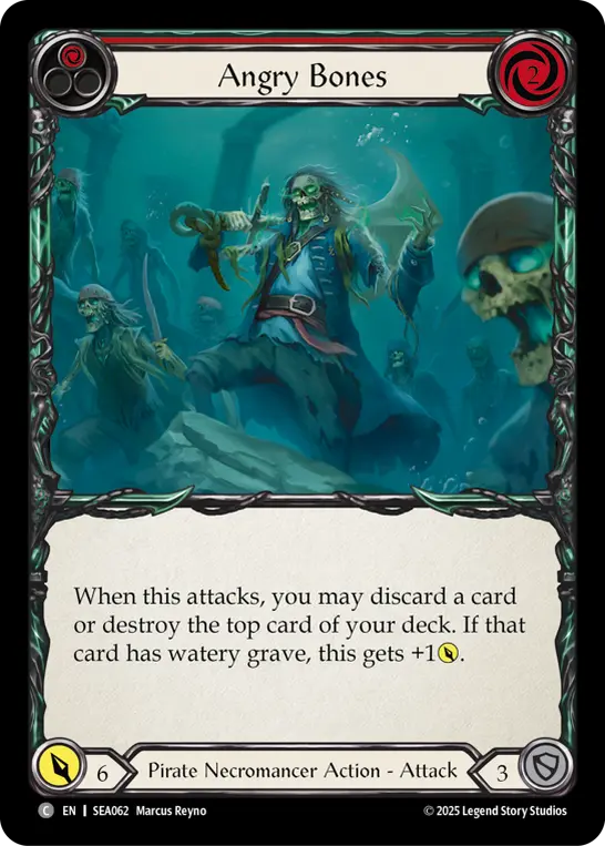 Angry Bones — Rainbow Foil