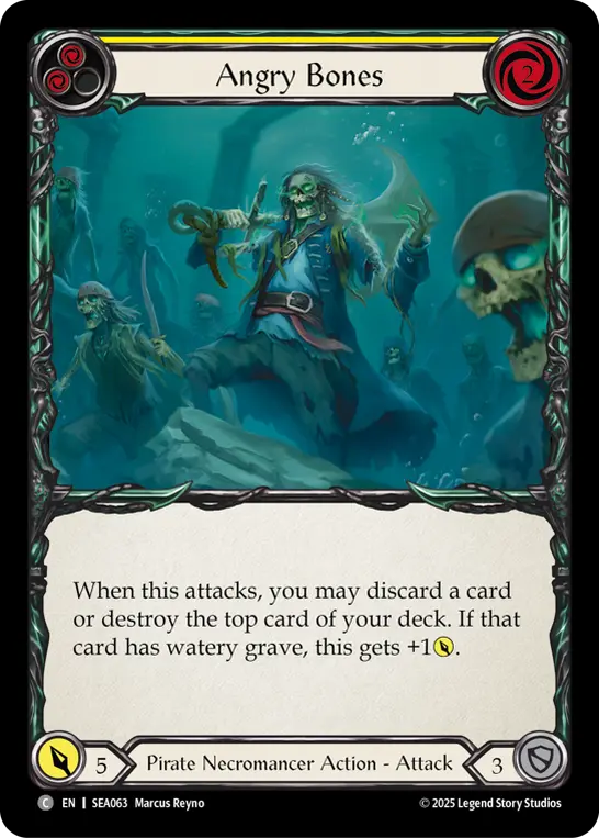 Angry Bones — Rainbow Foil