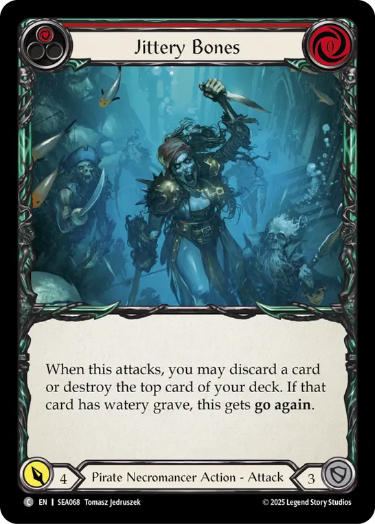 Jittery Bones — Rainbow Foil