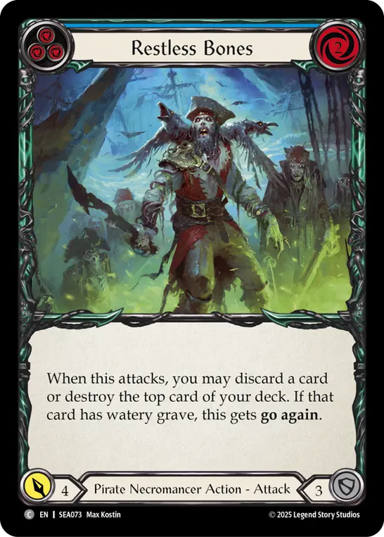 Restless Bones — Rainbow Foil