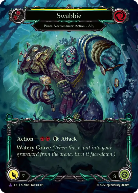 Swabbie — Extended Art — Cold Foil