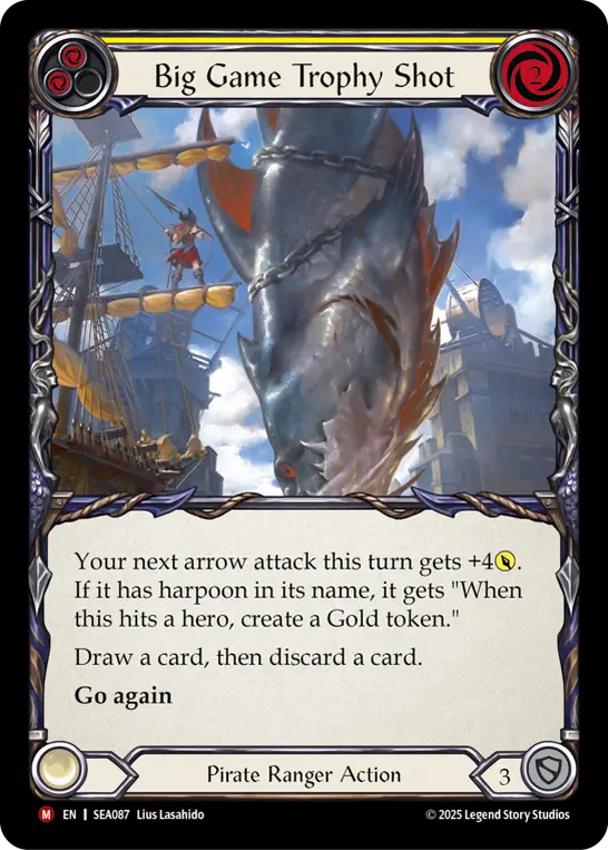 Big Game Trophy Shot — Rainbow Foil