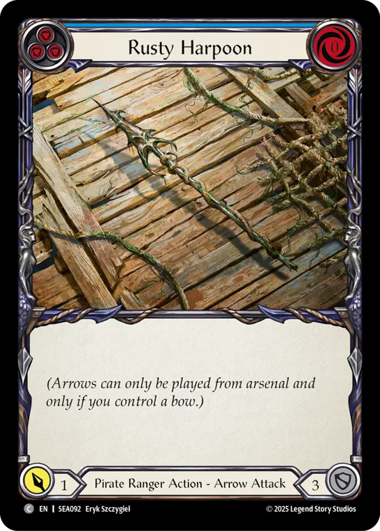 Rusty Harpoon — Rainbow Foil