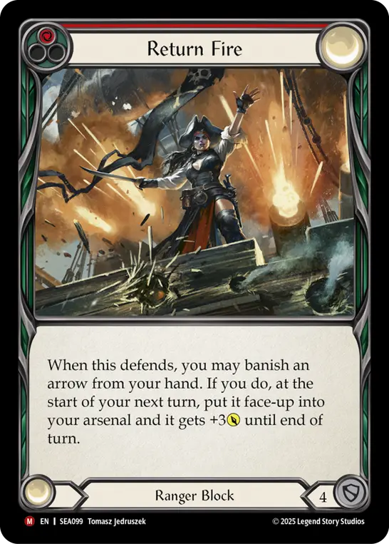 Return Fire — Rainbow Foil