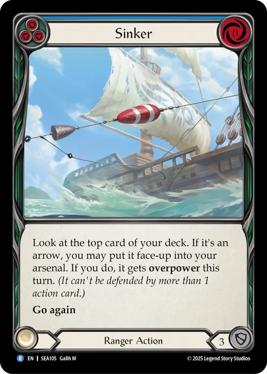 Sinker — Rainbow Foil