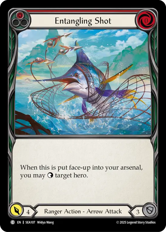Entangling Shot — Rainbow Foil