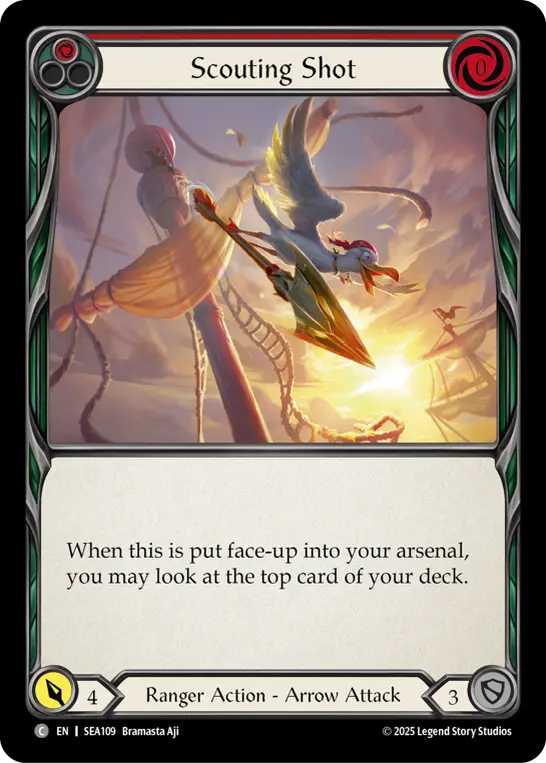 Scouting Shot — Rainbow Foil