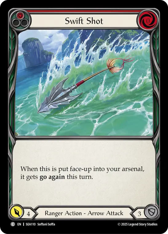 Swift Shot — Rainbow Foil