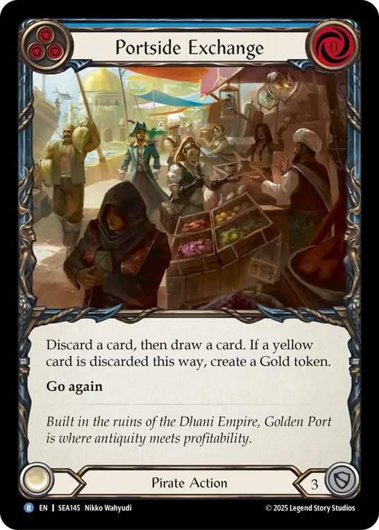 Portside Exchange — High Seas — Rainbow Foil