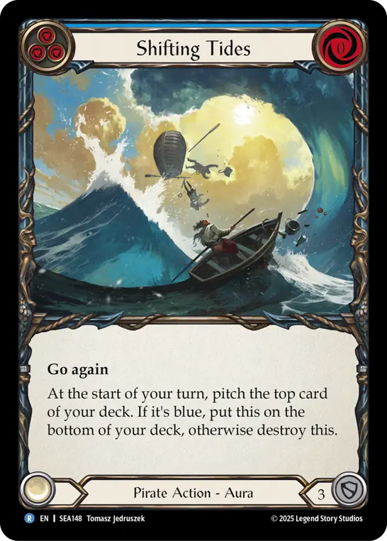 Shifting Tides — High Seas — Rainbow Foil