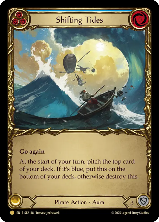 Shifting Tides — High Seas - Treasure Pack — Cold Foil