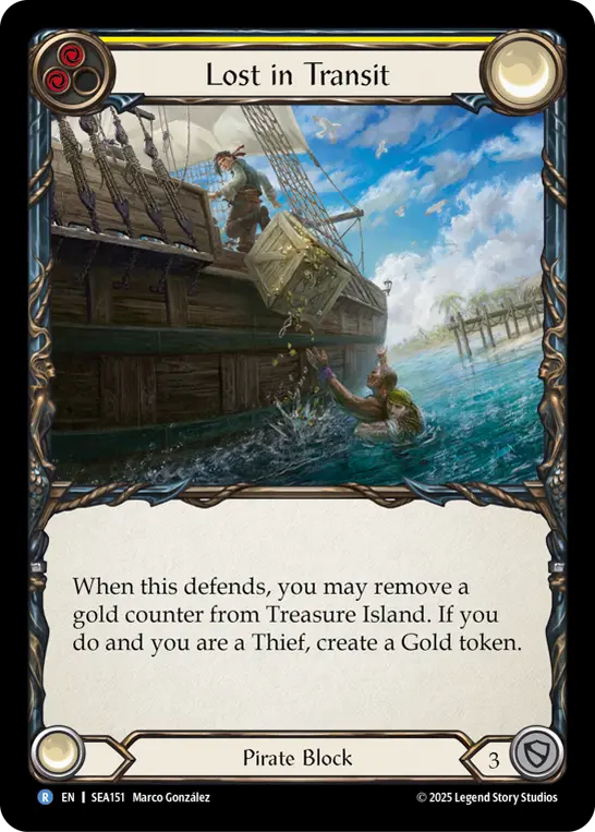 Lost in Transit — High Seas — Rainbow Foil