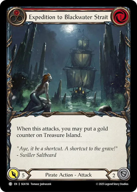 Expedition to Blackwater Strait — High Seas — Rainbow Foil