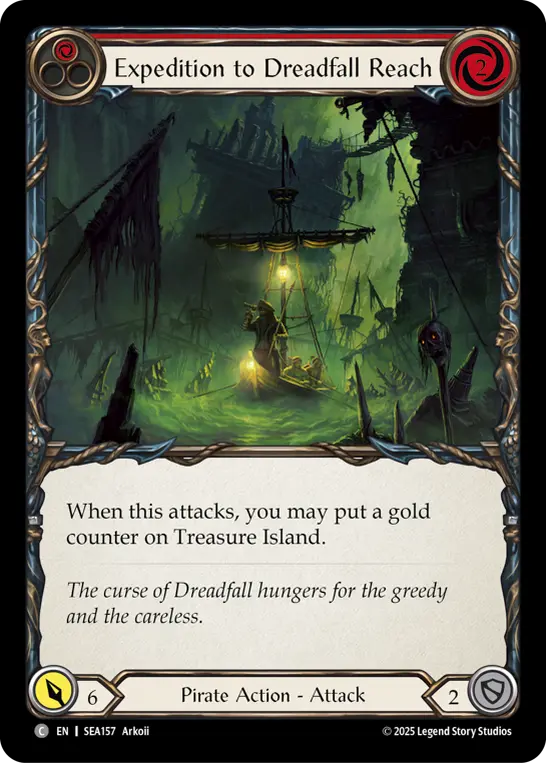 Expedition to Dreadfall Reach — High Seas — Rainbow Foil