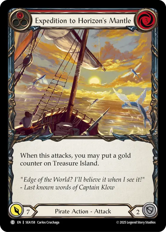 Expedition to Horizon's Mantle — High Seas — Rainbow Foil