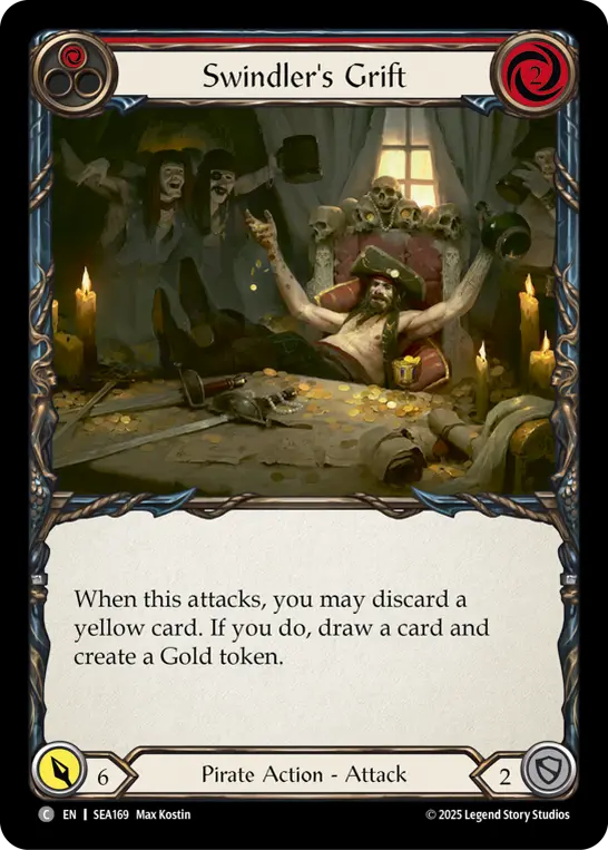 Swindler's Grift — High Seas — Rainbow Foil