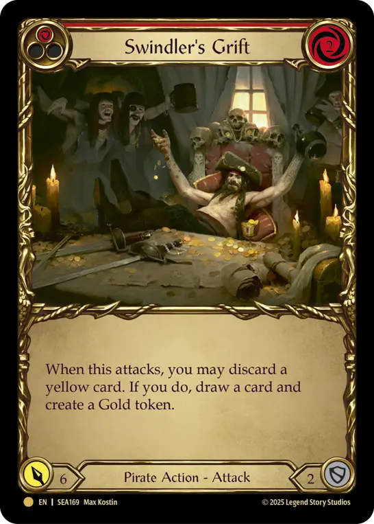 Swindler's Grift — High Seas - Treasure Pack — Cold Foil