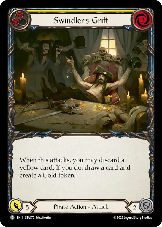 Swindler's Grift — High Seas — Rainbow Foil