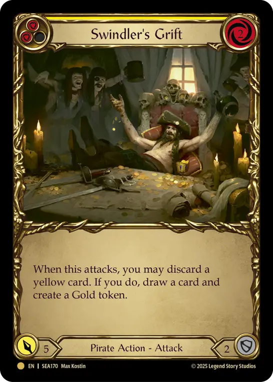 Swindler's Grift — High Seas - Treasure Pack — Cold Foil
