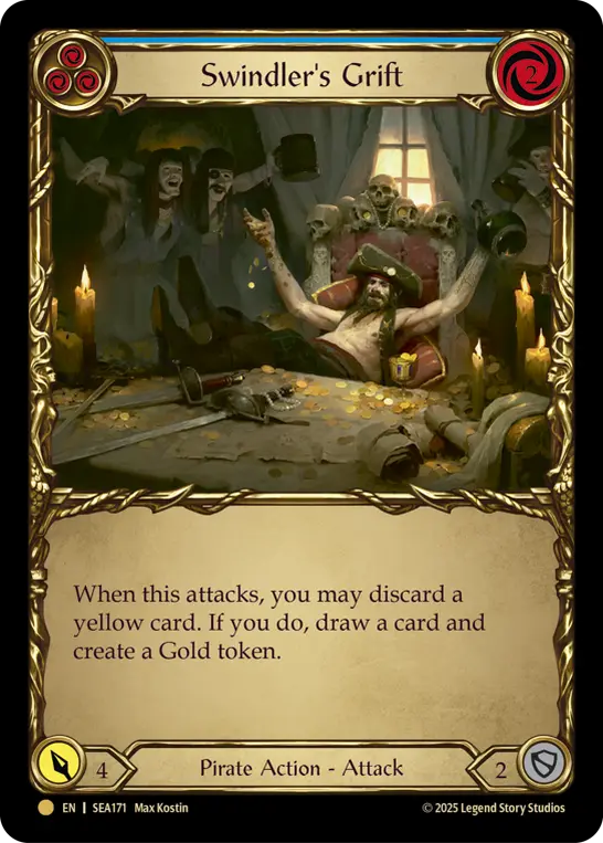 Swindler's Grift — High Seas - Treasure Pack — Cold Foil
