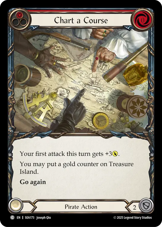 Chart a Course — High Seas — Rainbow Foil