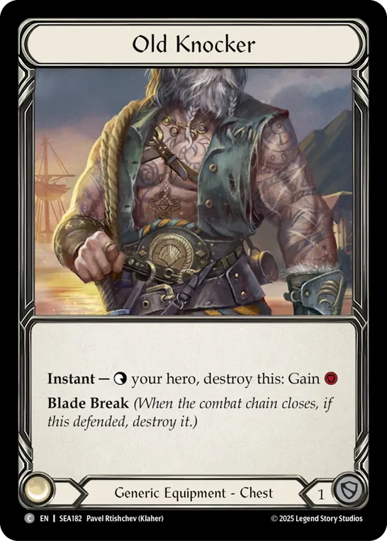 Old Knocker — High Seas - Treasure Pack — Cold Foil