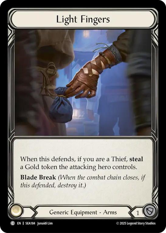 Light Fingers — High Seas - Treasure Pack — Cold Foil