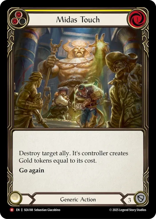 Midas Touch — Rainbow Foil