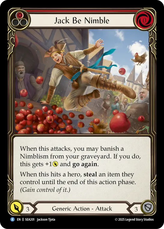 Jack Be Nimble — Rainbow Foil