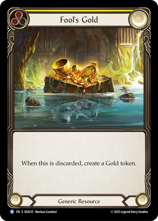 Fool's Gold — Rainbow Foil