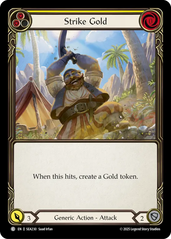 Strike Gold — Rainbow Foil