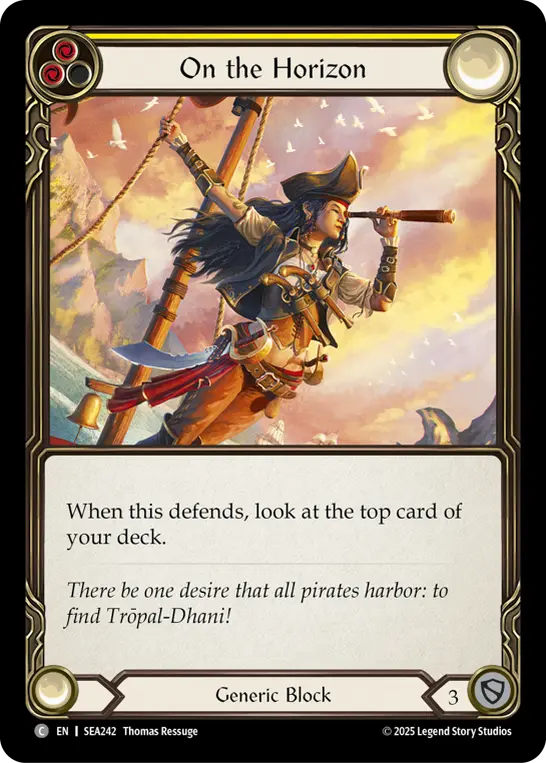 On the Horizon — Rainbow Foil