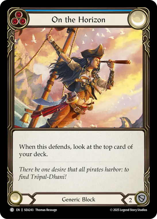 On the Horizon — Rainbow Foil