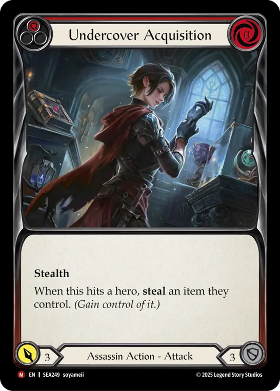 Undercover Acquisition — Rainbow Foil