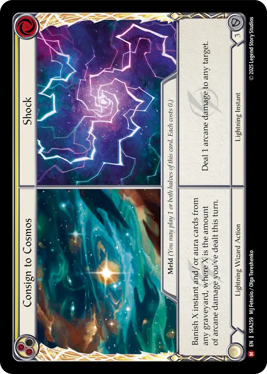 Consign to Cosmos||Shock — Rainbow Foil