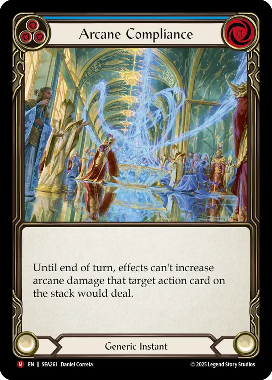 Arcane Compliance — Rainbow Foil