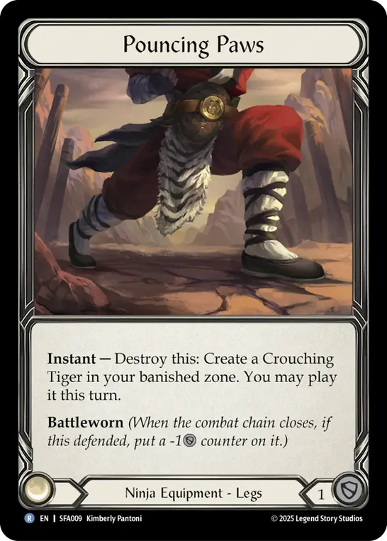 Card image of Pouncing Paws