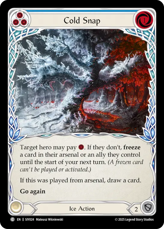 Card image of Cold Snap (Blue)