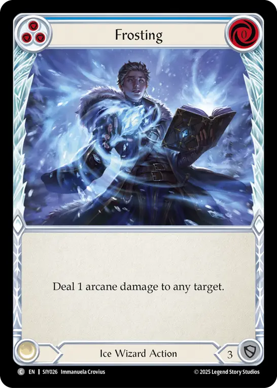 Image of the card for Frosting (Blue)