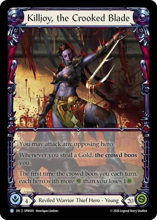Killjoy, the Crooked Blade