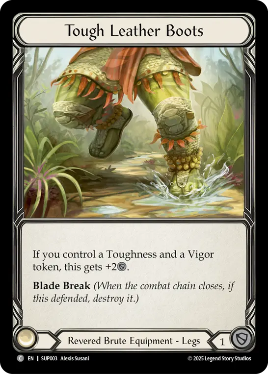 Tough Leather Boots — Cold Foil