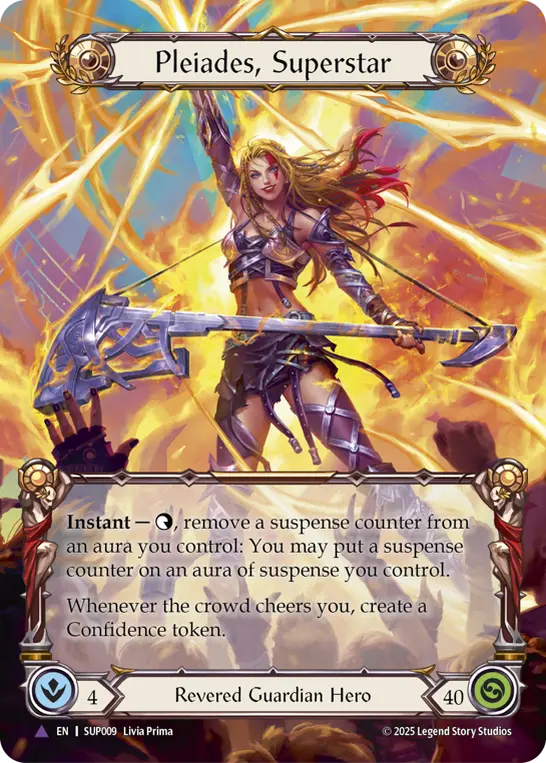 Pleiades, Superstar — Extended Art — Cold Foil