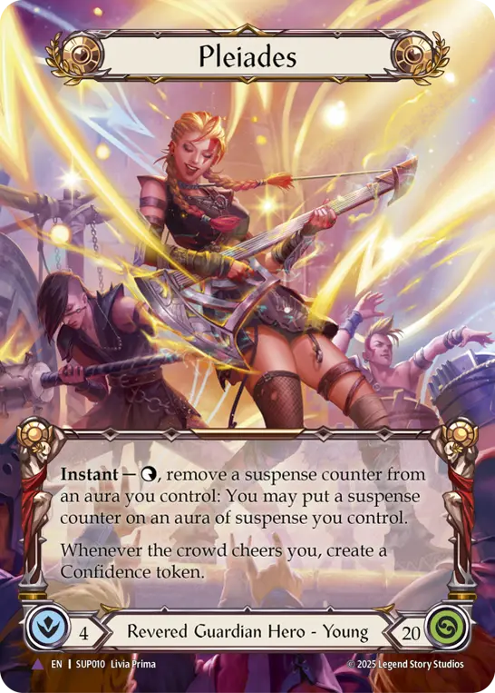 Pleiades — Extended Art — Cold Foil
