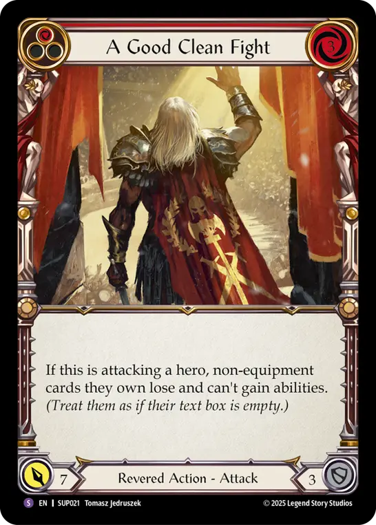 A Good Clean Fight — Rainbow Foil