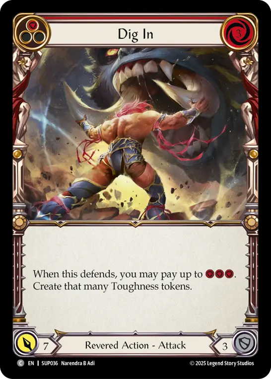 Dig In — Rainbow Foil