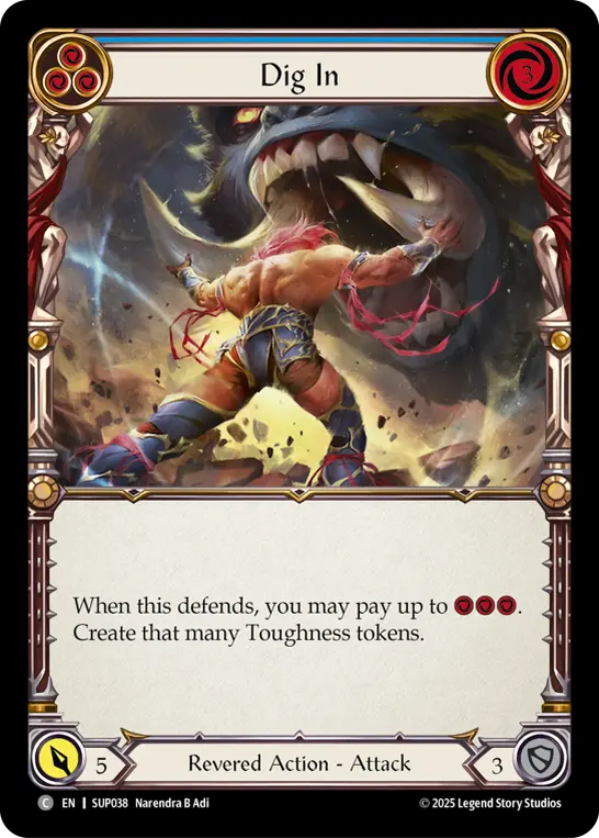 Dig In — Rainbow Foil