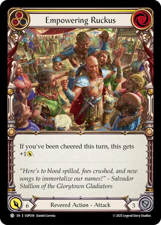 Empowering Ruckus — Rainbow Foil