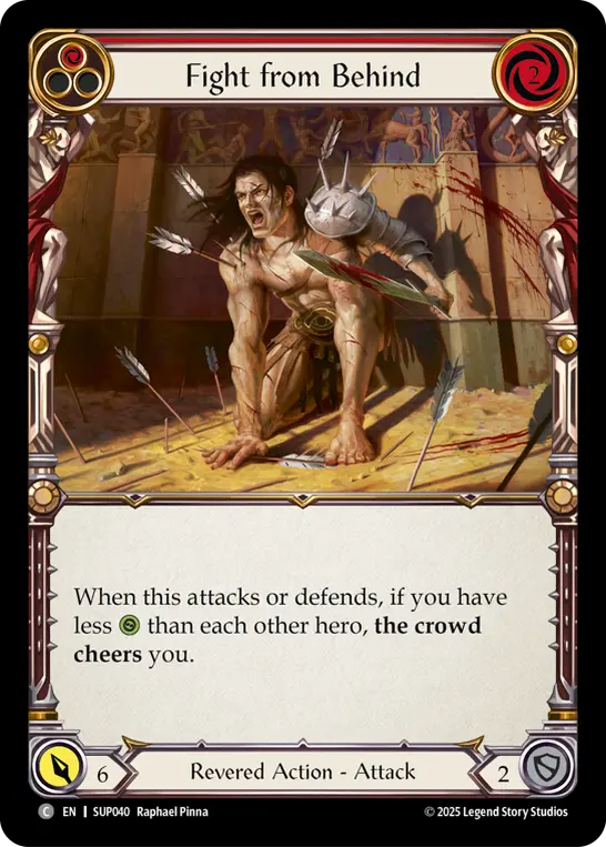 Fight from Behind — Rainbow Foil